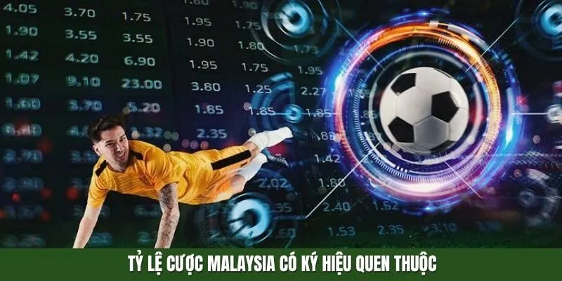 Tỷ lệ cược Malaysia có ký hiệu quen thuộc
